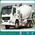 SINOTRUK HOWO 6x4 chassis 8 CBM concrete mixer trucks/concrete truck mixer